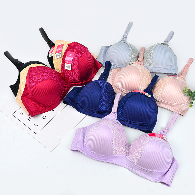 MEIYU Soft Sexy Seamless Ladies Comfortable Women Daily Adjustable Underwire Bra