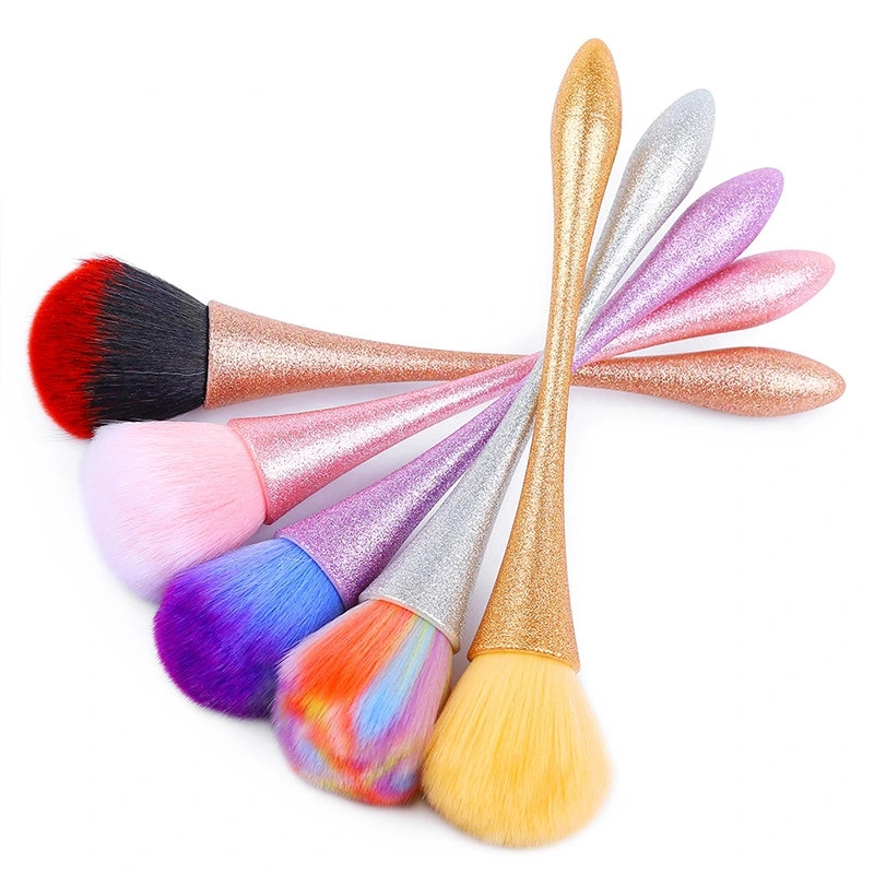 The same nail dust brush beauty makeup blush brush Multi-functional makeup brush nail cleaning tools brush nail brush
