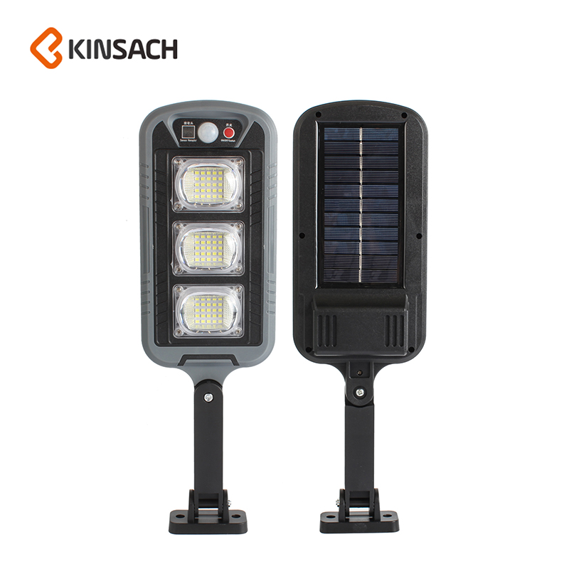 跨境太阳能LED路灯新农村户外防雨照明灯别墅花园过道庭院灯感应壁灯