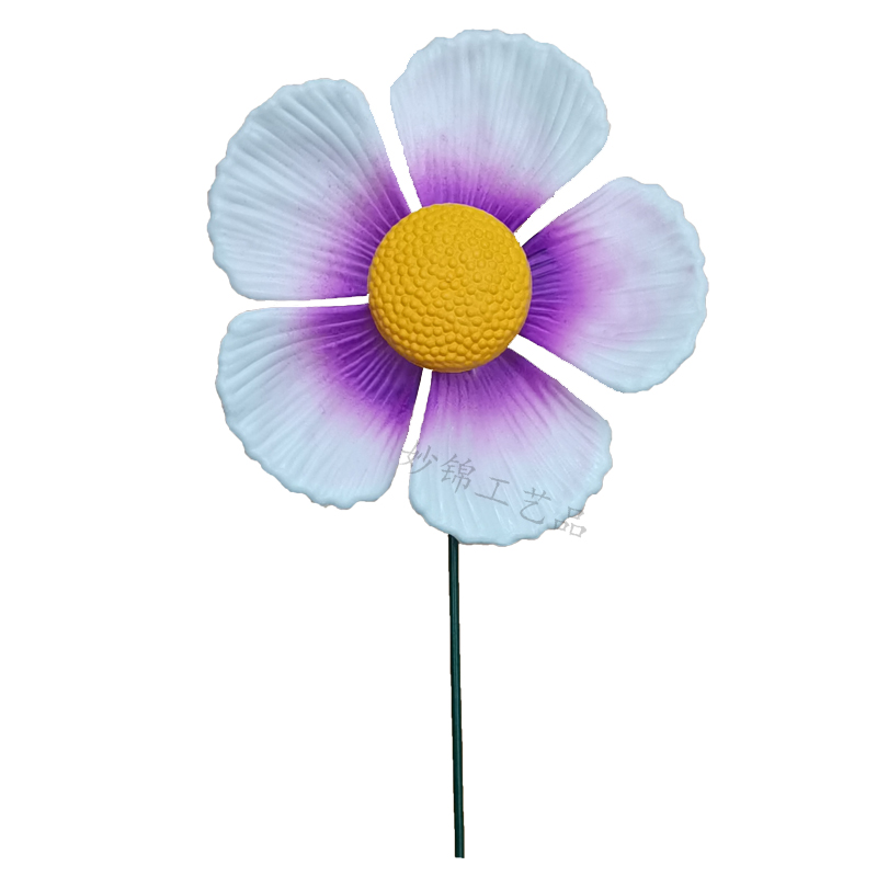 Multi-Color Rose Windmill Series Small Garden Garden Cuttings Garden Plug-In Decorative Crafts Application Scenario