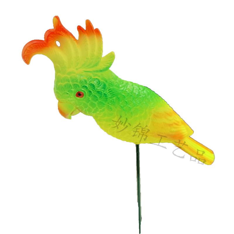 American Country Can Aika Ventilated Sense Parrot Flower Garden Flower Pot Decoration Flower Decoration Crafts details Picture