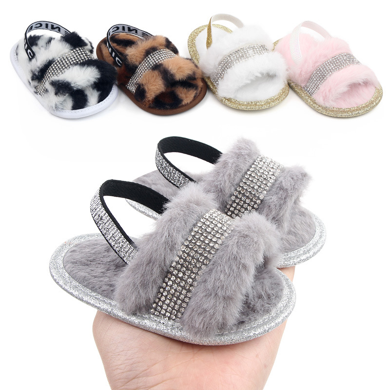 0-1-year-old sandal water drill indoor baby walking shoes