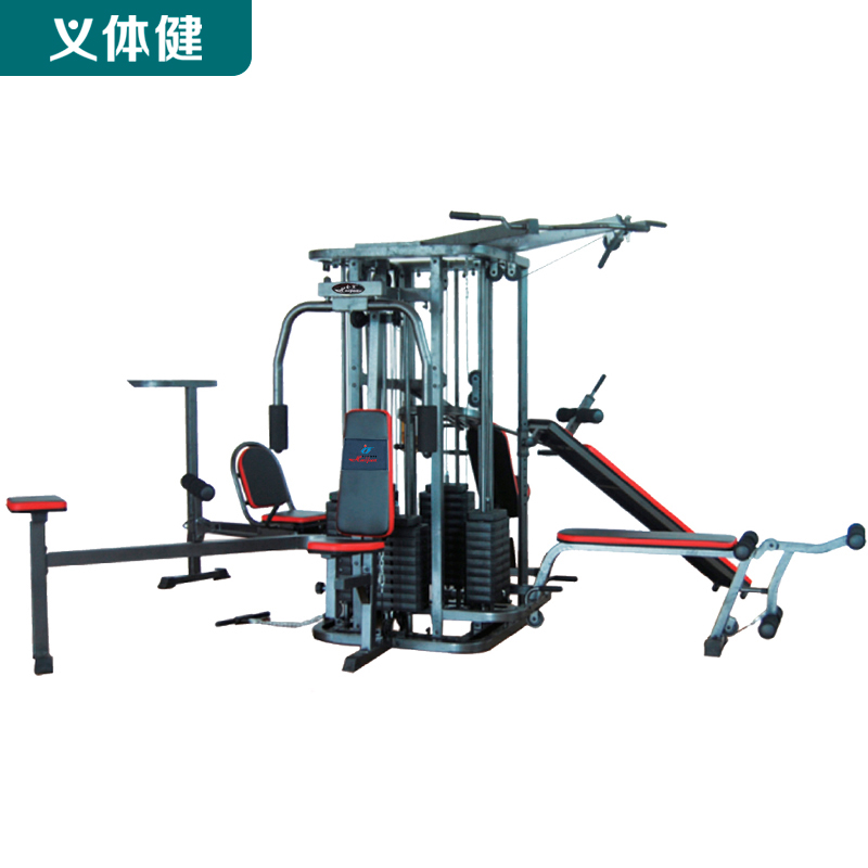 Hj-B075 Hui Jun Yi Body Health Ten Person Station Comprehensive Trainer full figure