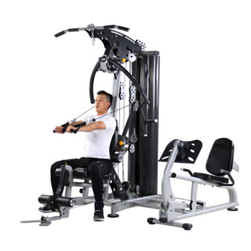 Hj-B281 Will Jun Yi Body Health Two-Person Station Multi-Functional Integrated Trainer Specification drawing