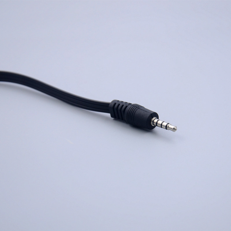 One Minute Three Av Cable Set-Top Box Audio Cable 3Rca Cable 3.5Mm Lotus Head 65Cm 1M 1.5M Application Scenario