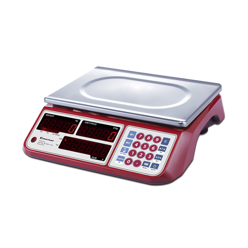 Constant-444F Electronic Price Counting Scale digital weighing scale LED Dual-display 30kg/5g thumbnail