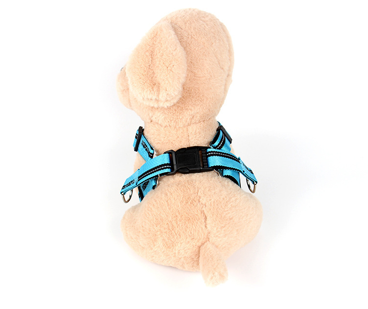 New pet leash, chest and back strap, reflective dog chest and back, large, medium and small dog leash, dog walking leash, nylon pet leash pic 15