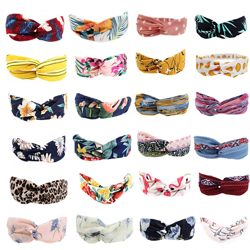 Mizi Ladies Cross Hairband Face Wash Sports Sweatproof Headband