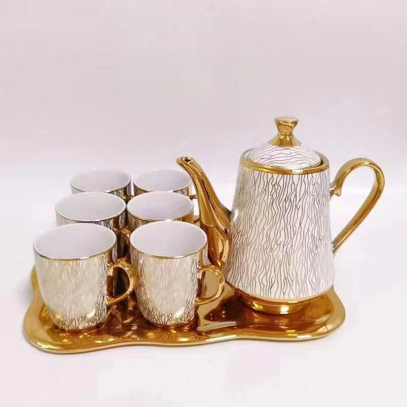 Gold-Plated Water Set details Picture