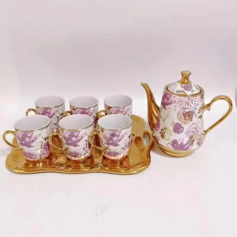 Gold-Plated Water Set Specification drawing