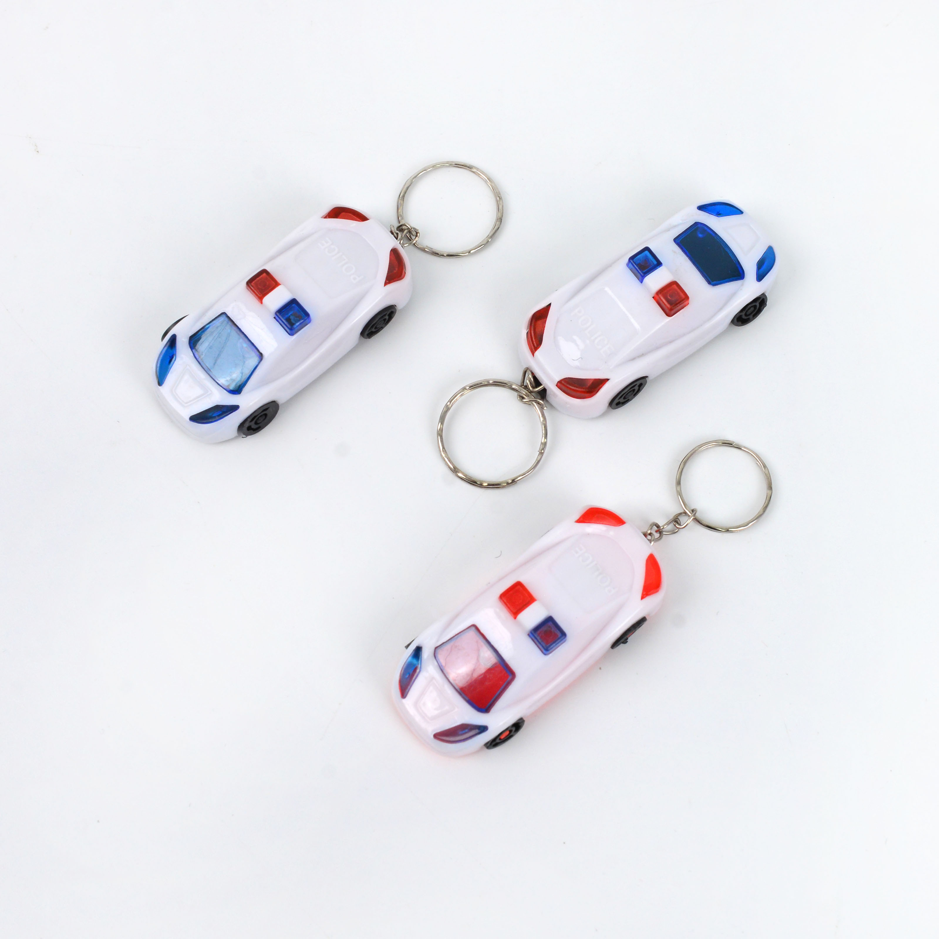 Guo Chun mini luminous  police car toy electronic light emitting red and blue color changing flash thumbnail