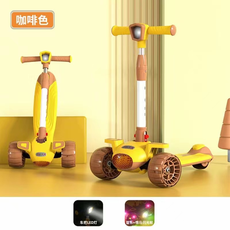 Children's Scooters Scooters With Lighting Toys Children's Scooters 3-In-1 Skateboards 5-In-1 Children's Scooters Specification drawing