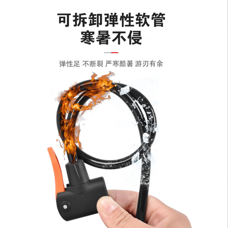 6045 Floor-standing air pump (without meter) Basketball toy air pump, bicycle air pump, car air pump, portable household bicycle air pump pic 7