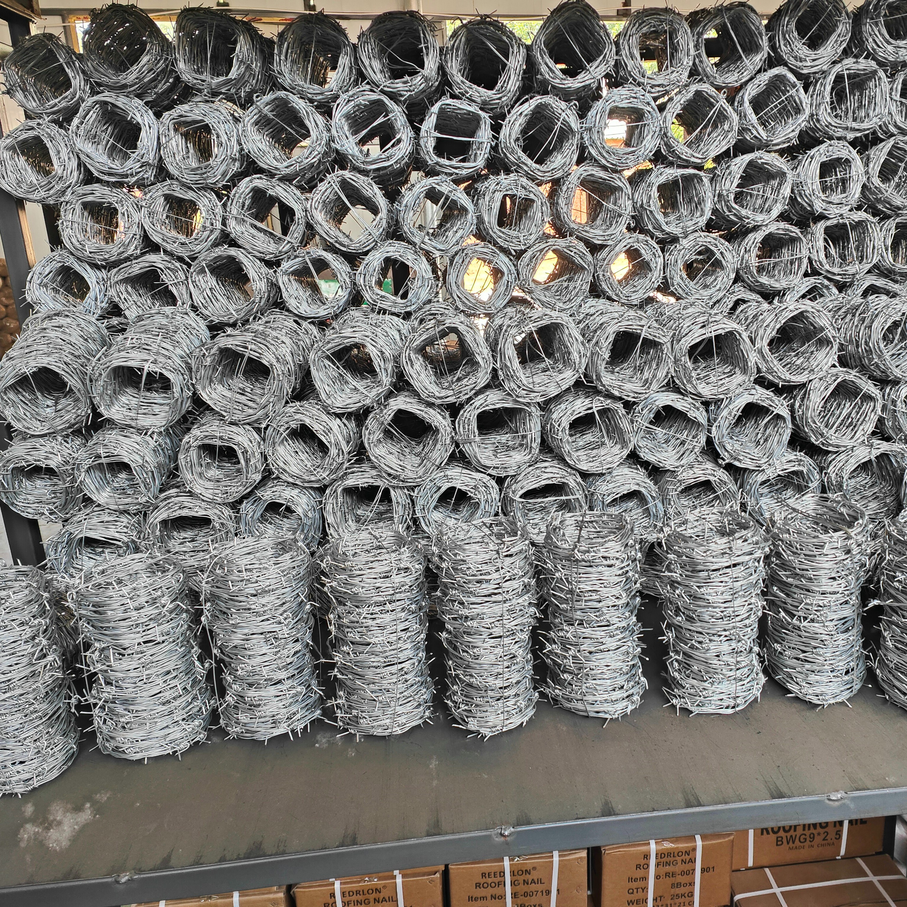 铁丝刺绳2mm 50m 5kg /BARBED WIRE详情4
