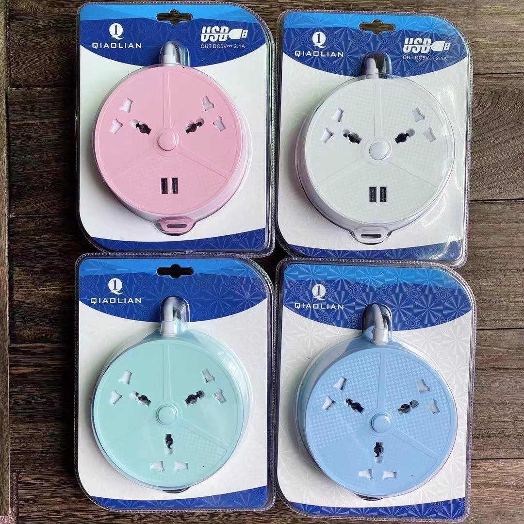 排插2米线0.5平方铜（全球插头/可加线长）详情5