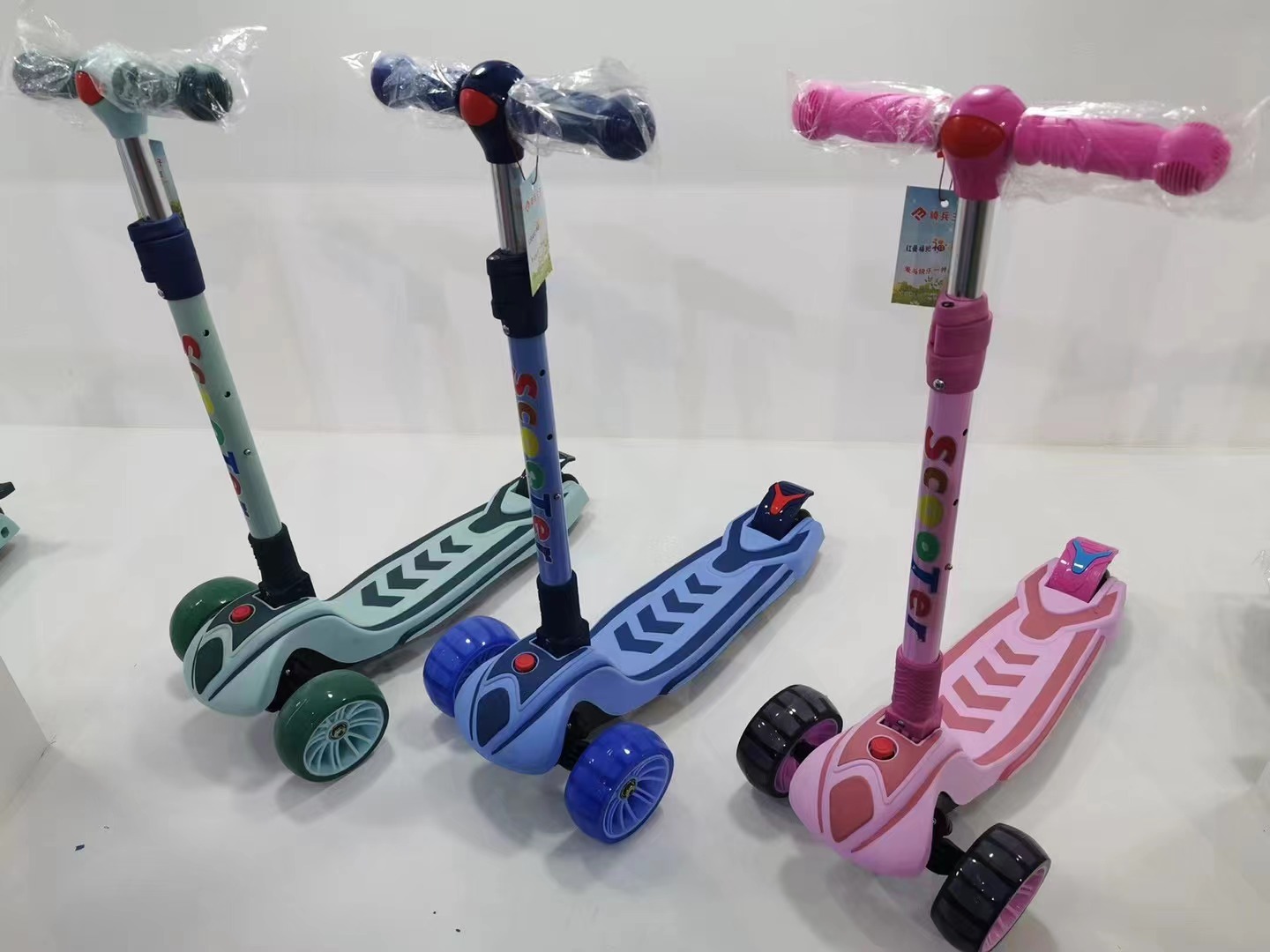 Children's scooter scooter with lights toy children's scooter 3-in-1 skateboard 5-in-1 children's scooter 5199 thumbnail