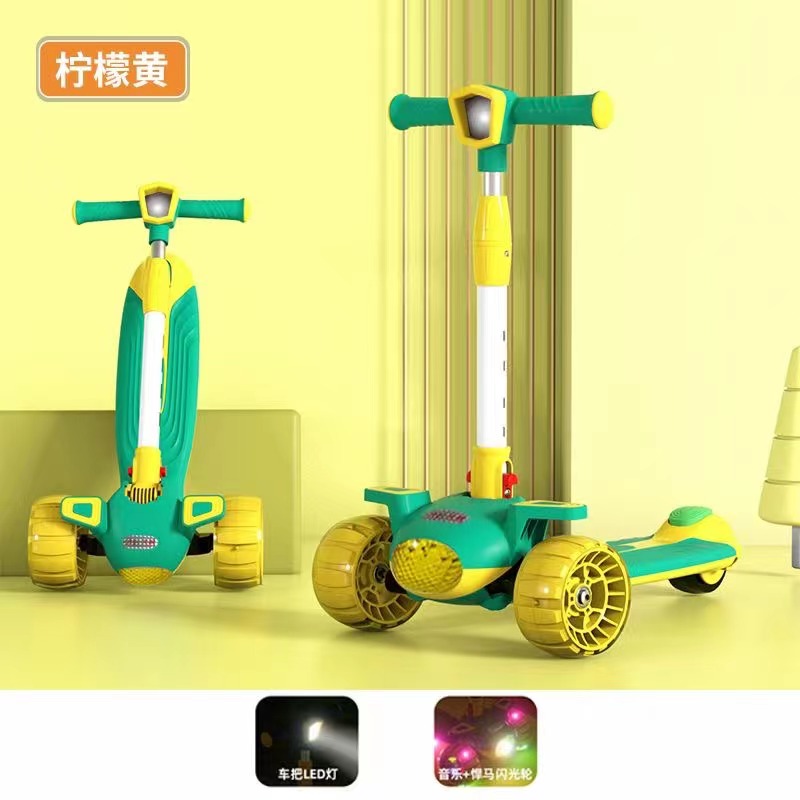 Children's Scooters Scooters With Lighting Toys Children's Scooters 3-In-1 Skateboards 5-In-1 Children's Scooters Application Scenario