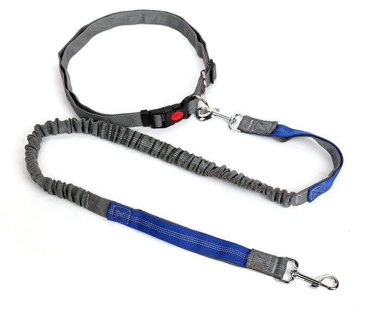 New type of pet leash, outdoor running and dog walking leash, dog chain, nylon elastic leash pic 6