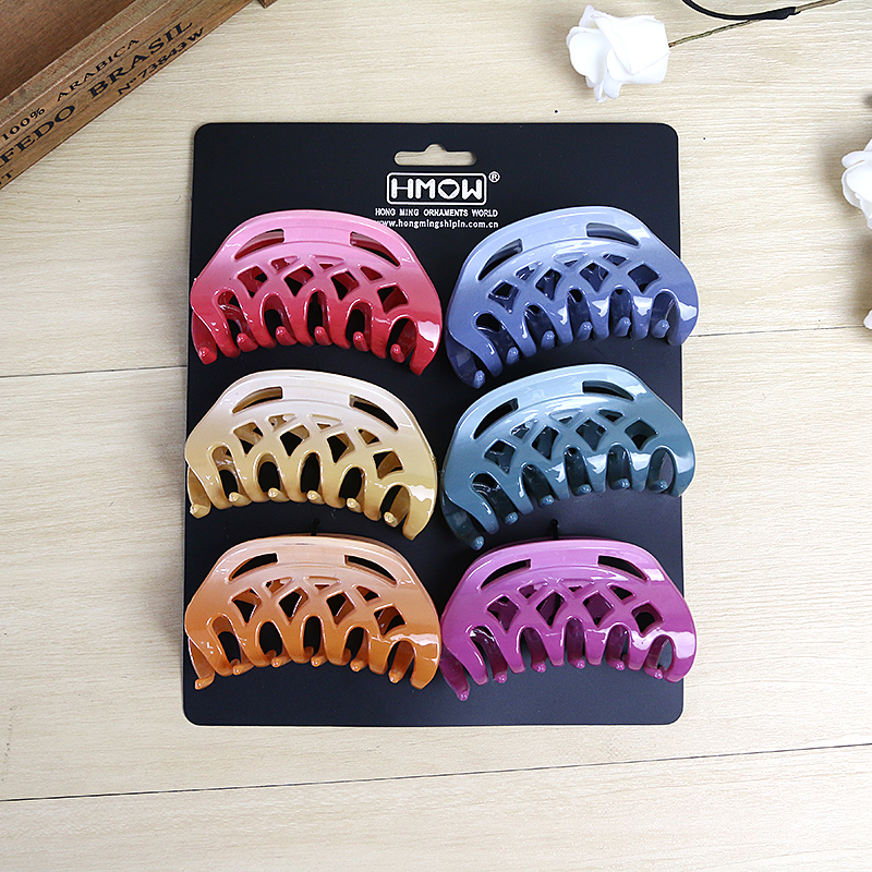 Manufacturers direct bath grab clip face wash hair clip fall resistant hair pin hair accessories adult simple female headwear