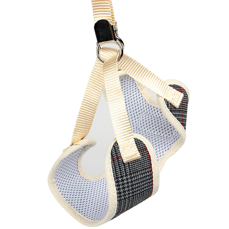 New pet chest and shoulder strap, reflective dog leash, dog walking rope, breathable pet leash chain, dog shoulder strap Item Picture