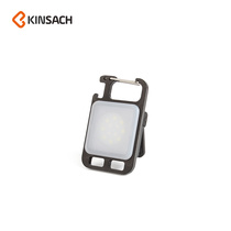 Cross-border new multi-functional keychain LED working light outdoor mountaineering camping LED emergency maintenance working light
