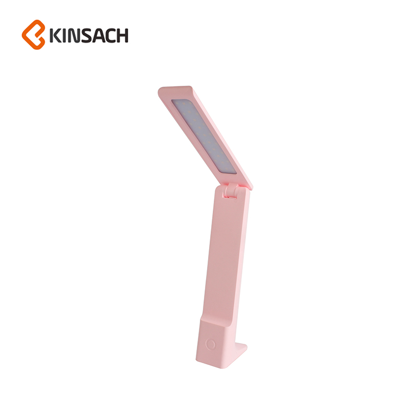 Cross-border learning special desk lamp for students, eye-protecting led, rechargeable, foldable and plug-in dual-purpose for dormitories details Picture