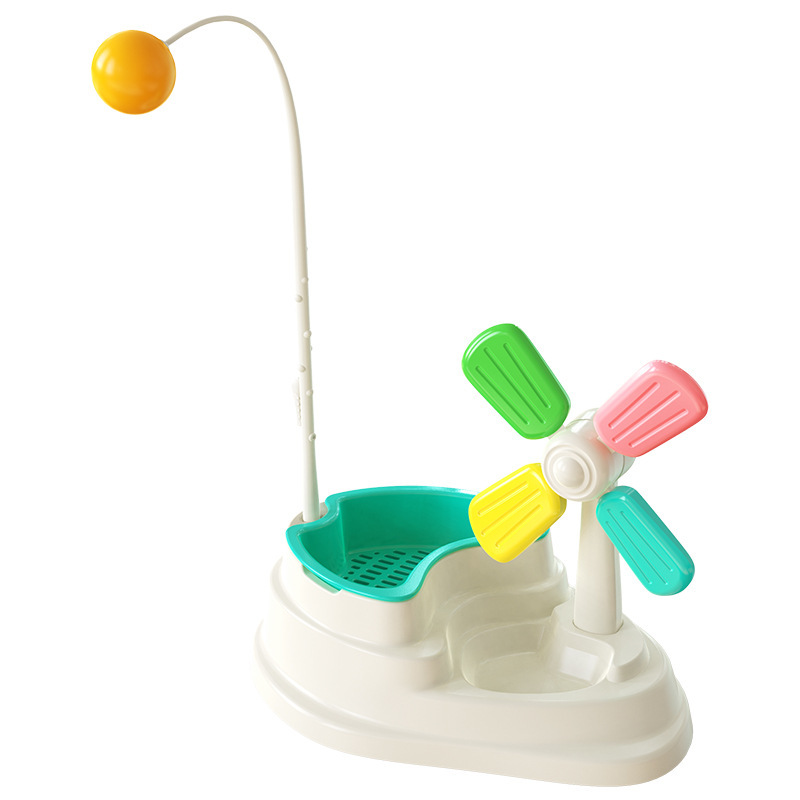 Wholesale of new pet supplies: cat toys, windmills, cat teasing grass, cat teasing balls, toys to relieve boredom and have fun, cat toys Item Picture