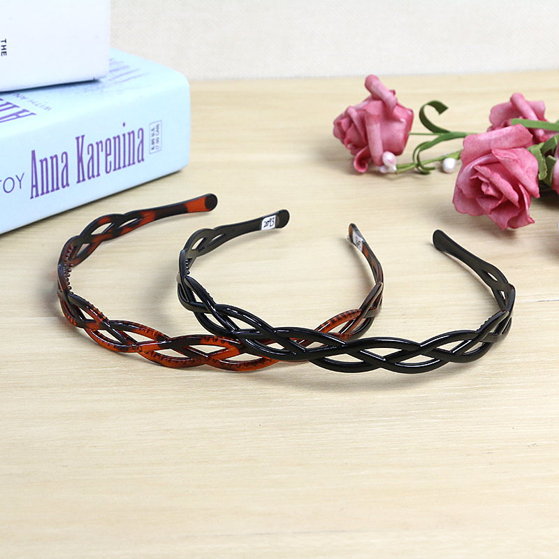 Manufacturer direct hair hoop hoop hair accessories one molding ABS resin strong and durable thumbnail
