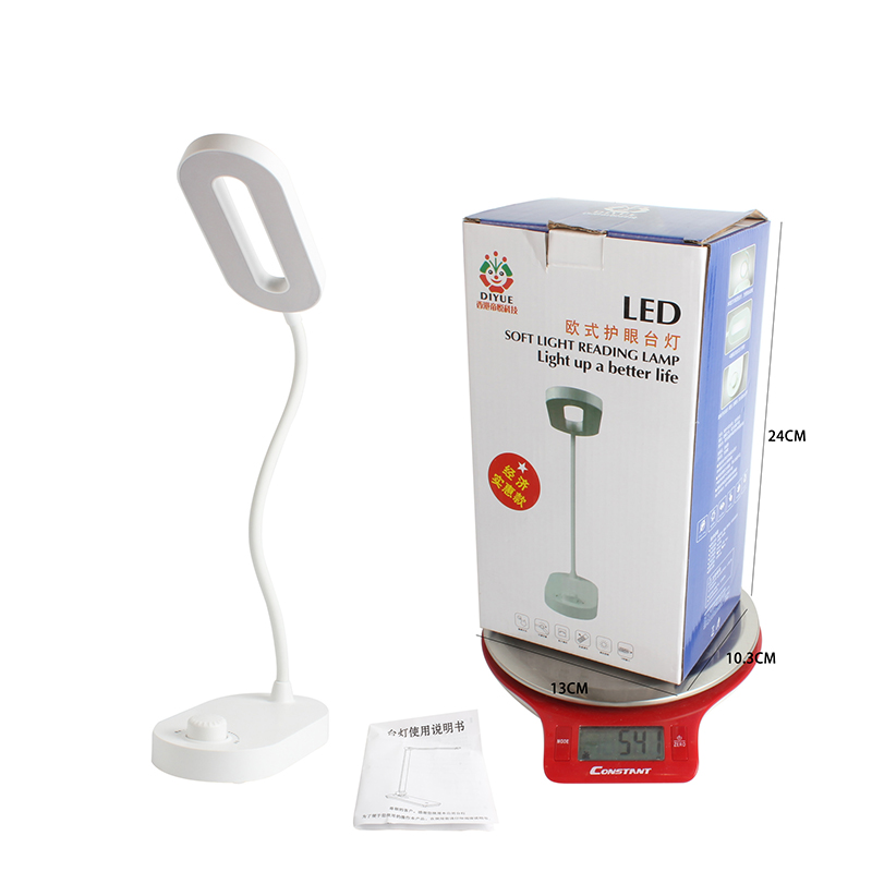 Desk lamp, led touch dimming eye-protecting desk, student dormitory charging, study, children's bedroom small lamp Specification image