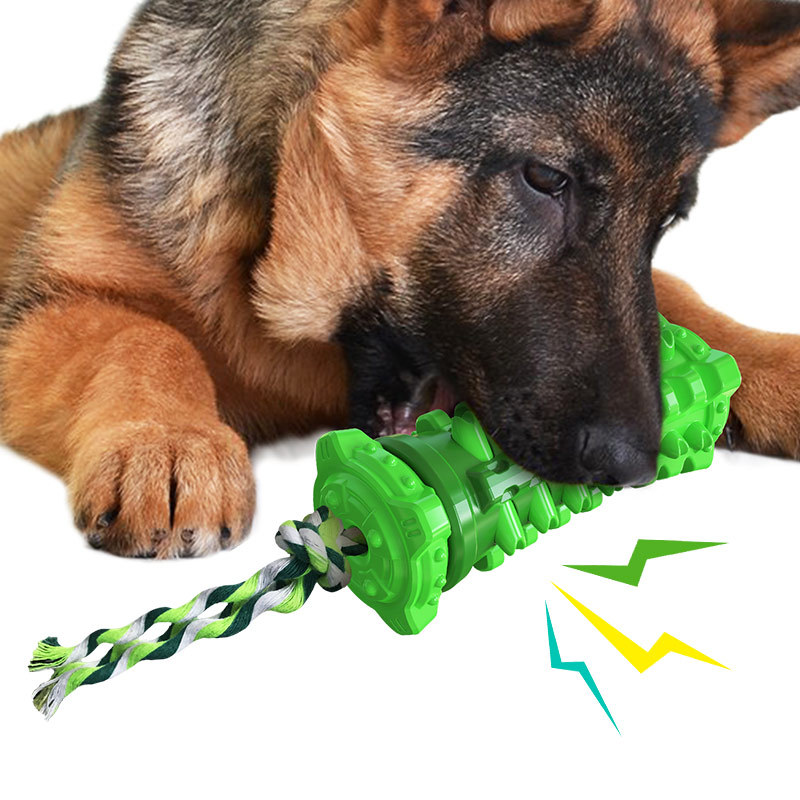 New pet supplies factory wholesale dog chewing sound toys, durable teeth grinding and cleaning toys, pet dog toothbrushes pic 1