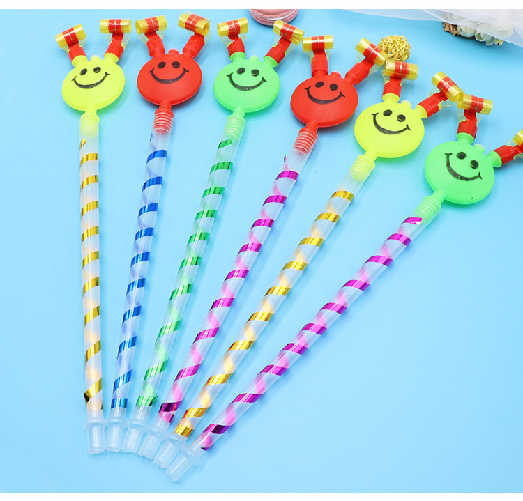 儿童吹吹卷笑脸吹龙口哨节日庆典派对喇叭小丑吹龙地摊玩具小礼品详情3