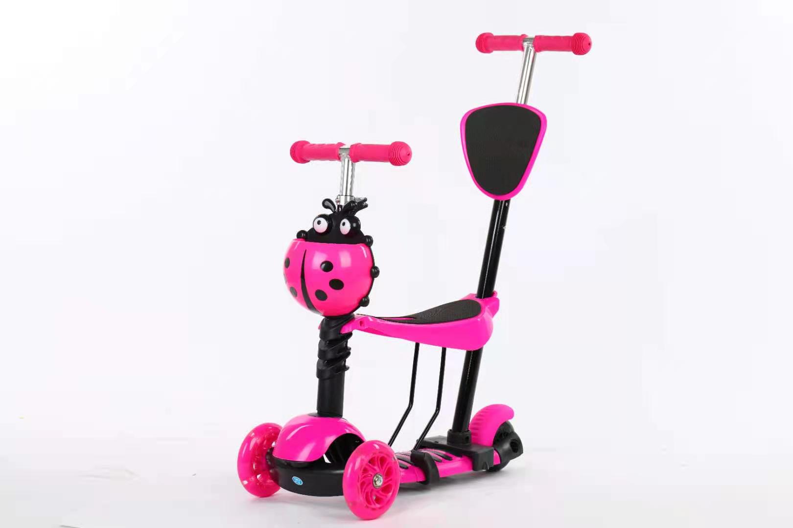 Children's scooter scooter with lights toy children's scooter three in one skateboard five in one children's scooter 1860