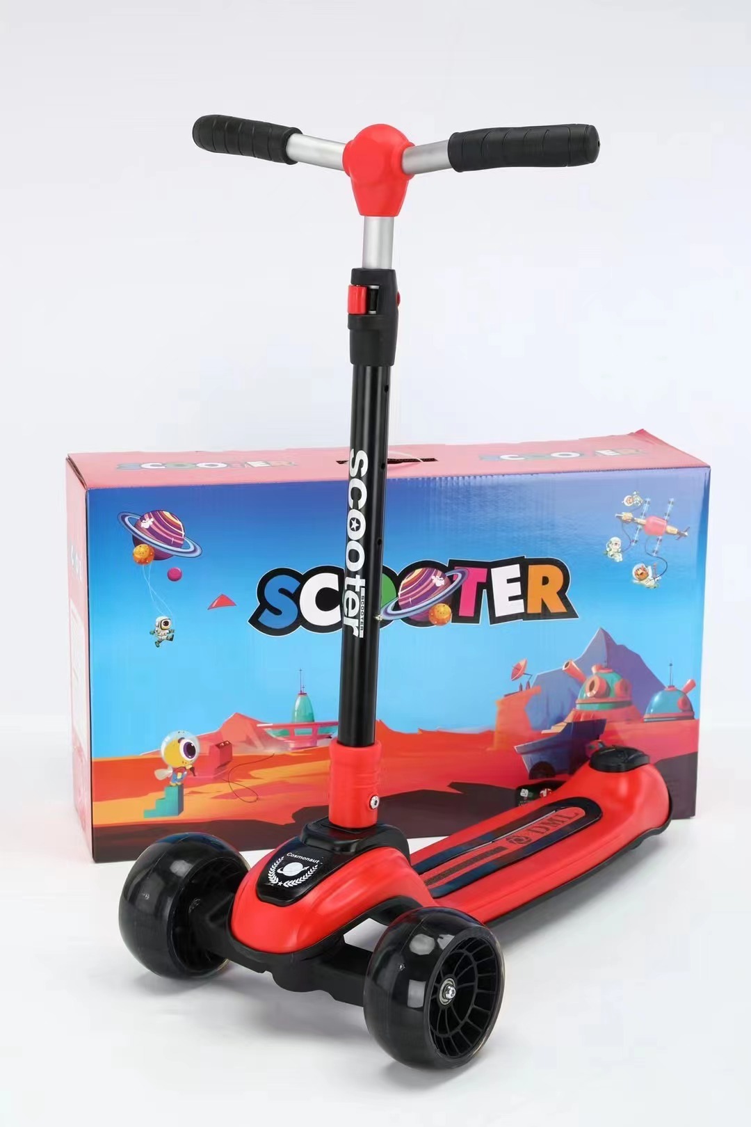 Children's scooter scooter with lights toy children's scooter three in one skateboard five in one children's scooter 1688