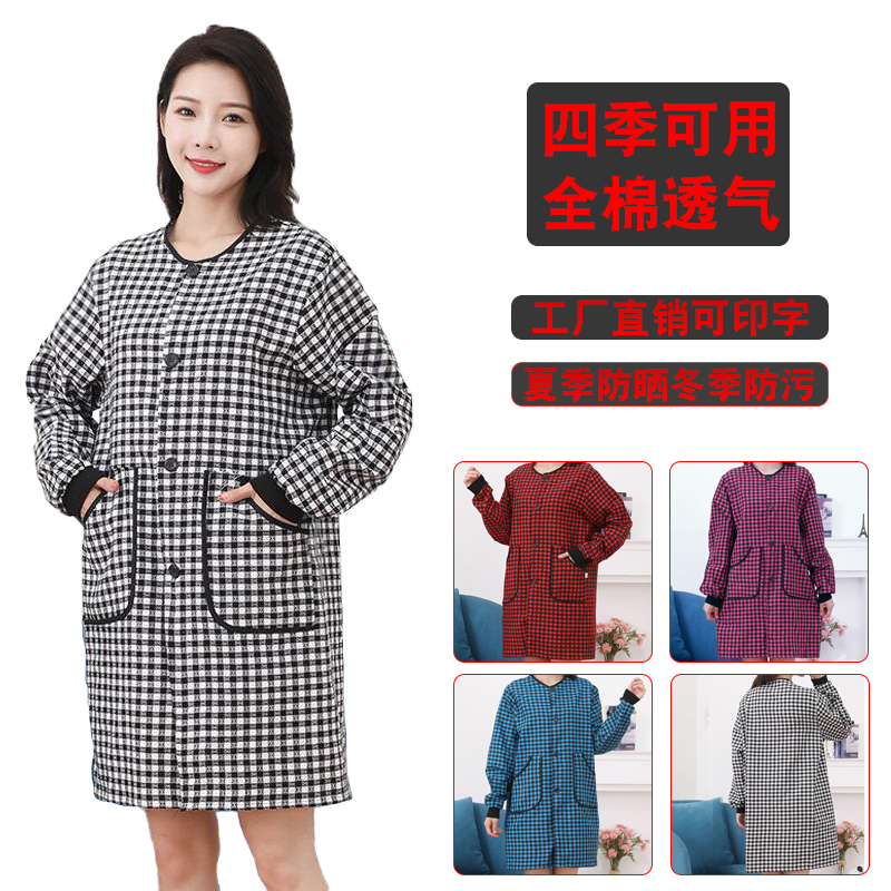 罩衣/纯棉罩衣/正穿衣产品图