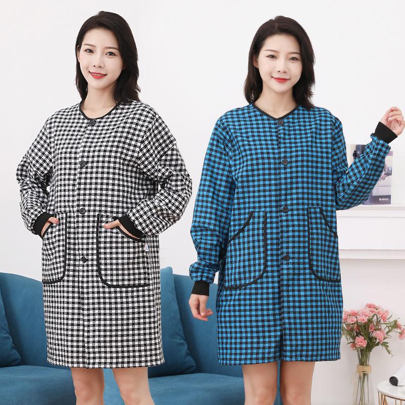 家务围裙、袖套实物图