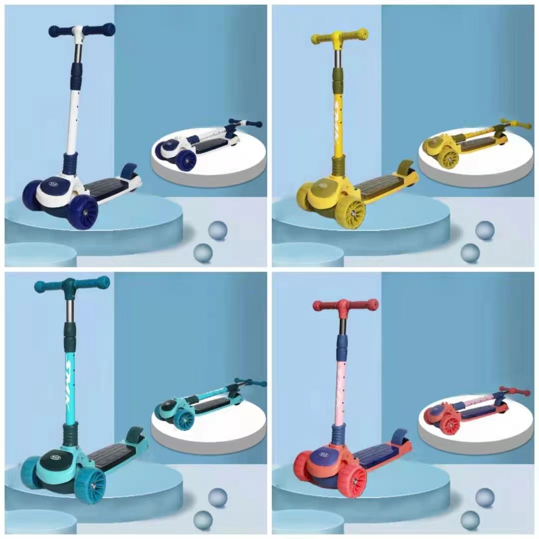 Children's Scooters Scooters With Lights Toys Scooters 3-In-1 Skateboards 5-In-1 Children's Scooters 219 Item Picture