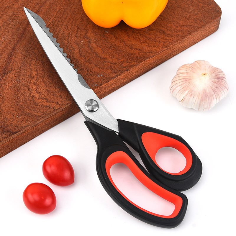 Detachable multi-functional kitchen scissors household stainless steel barbecue scissors barbecue scissors chicken bone scissors pickles scissors thumbnail