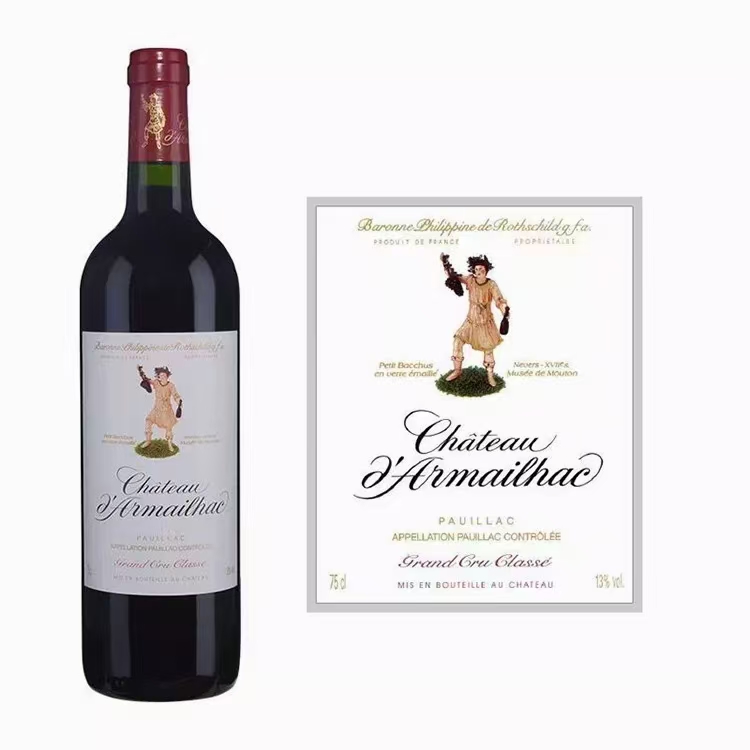 Davayak Dry Red Wine Specification drawing