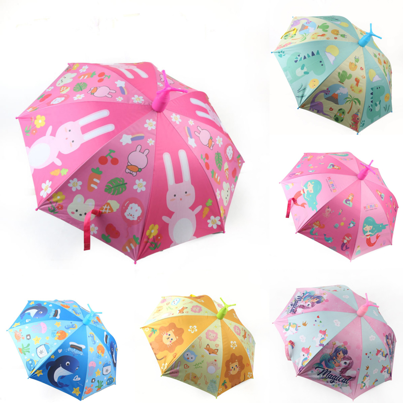 OUSHANG  Handle Windproof Double Layer Auto Close Umbrellas With Logo Printing thumbnail