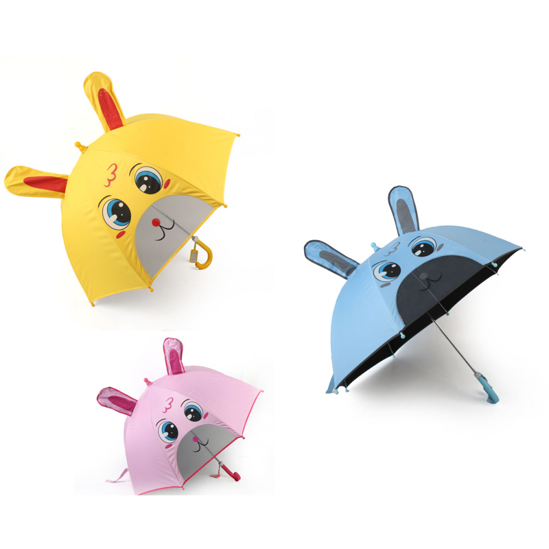 OUSHANG Creative Ear Kids Umbrella Cute Cartoon Umbrellas Children Animal Umbrellas thumbnail