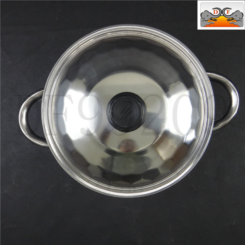 DF99209 steel ear chrysanthemum pot, Korean clear soup pot, stainless steel hot pot basin, skewer and shabu-shabu pot, induction cooker, household large capacity, DF TRADING HOUSE pic 4
