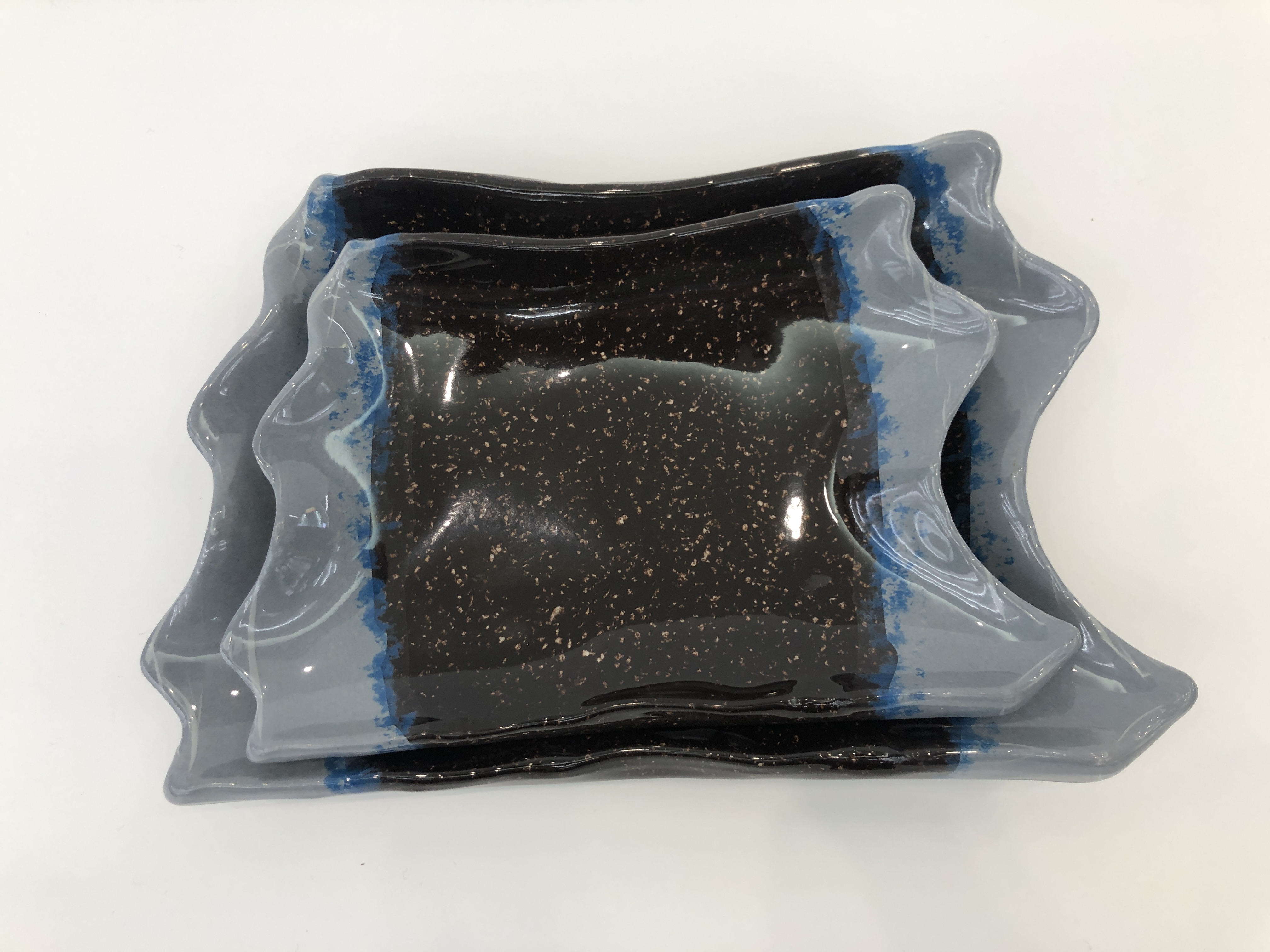 Melamine plate imitation porcelain tableware plastic tableware hotel tableware dish vase plate hot pot plate irregular plate