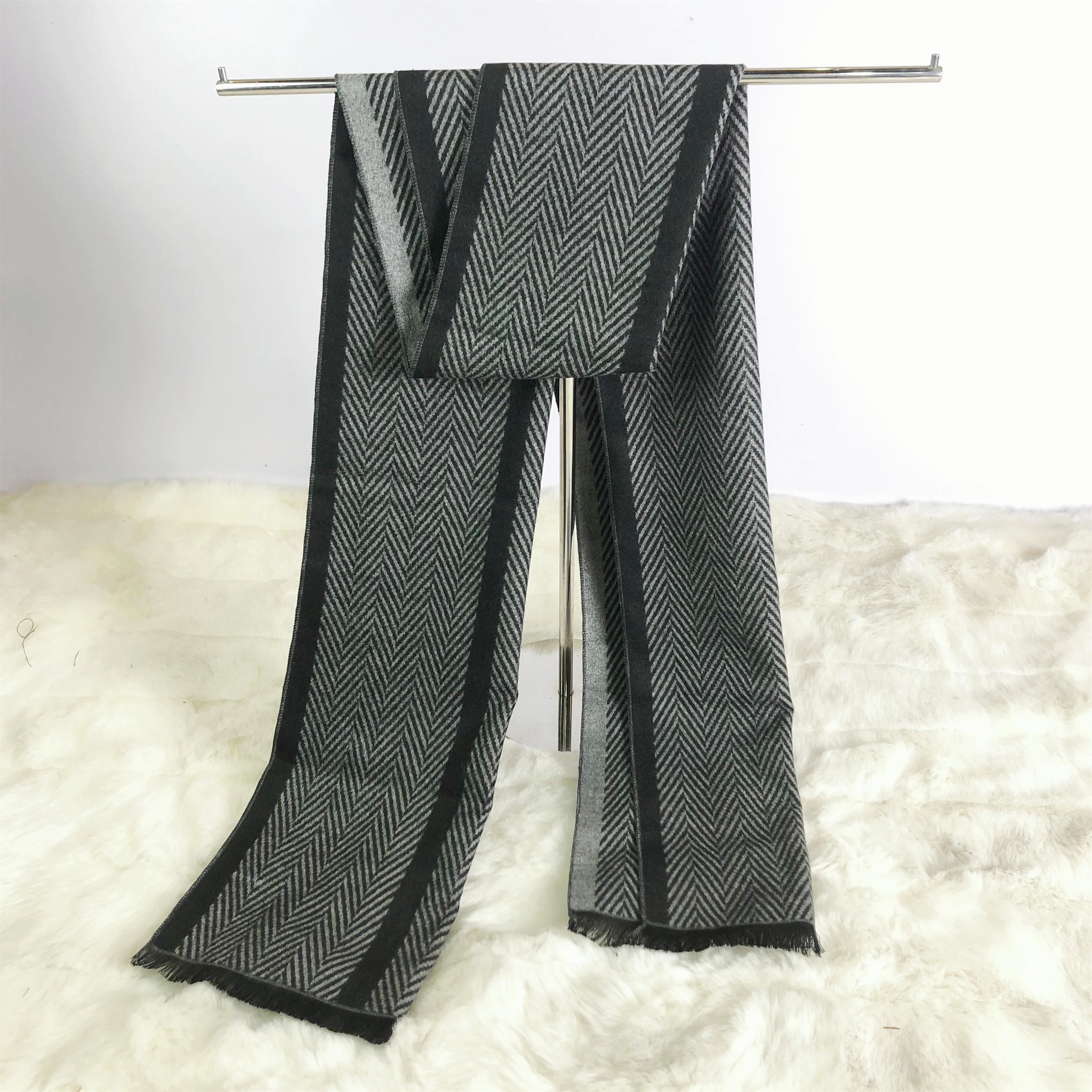 High Quality Soft Feeling Long Fashion Man Thick Autumn Winter Scarf
