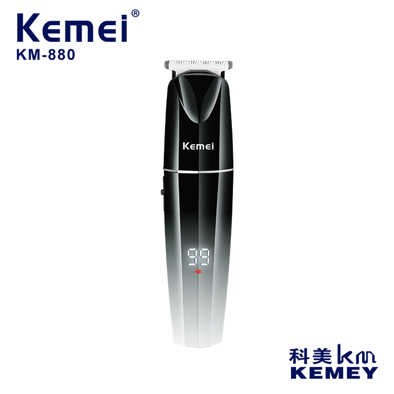 Cross-border manufacturers direct power supply clipper Kemei KM-880 hair clipper home self-assistant power generation faders thumbnail