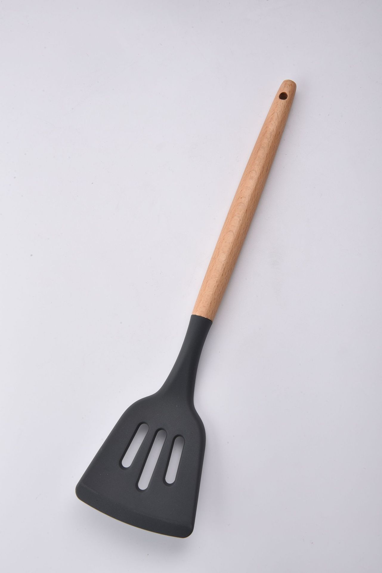 榉木柄硅胶厨具 硅胶锅铲 烹饪铲勺 厨房用具硅胶厨具详情7