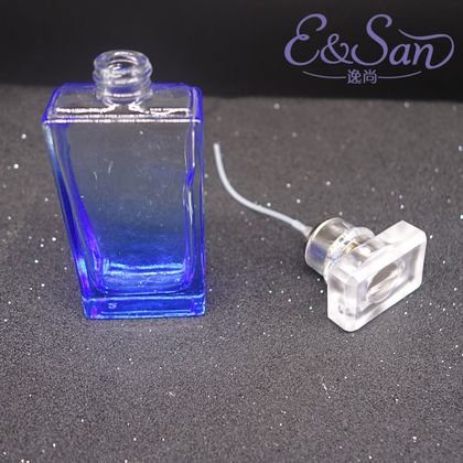 Pt164-30ml square spray color glass perfume bottle spray separately cosmetic spray nozzle empty bottle spray perfume bottle thumbnail