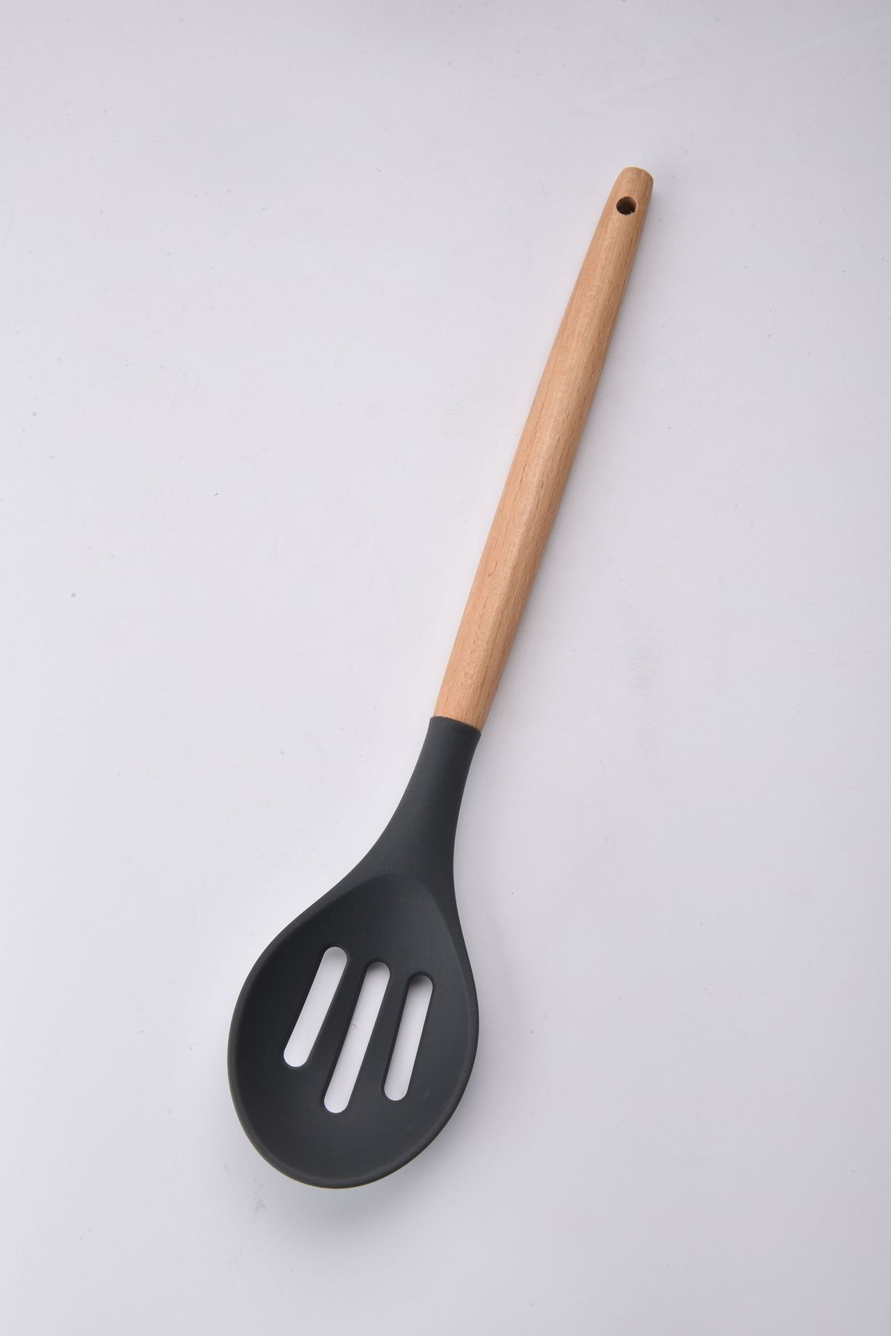 榉木柄硅胶厨具 硅胶锅铲 烹饪铲勺 厨房用具硅胶厨具详情6