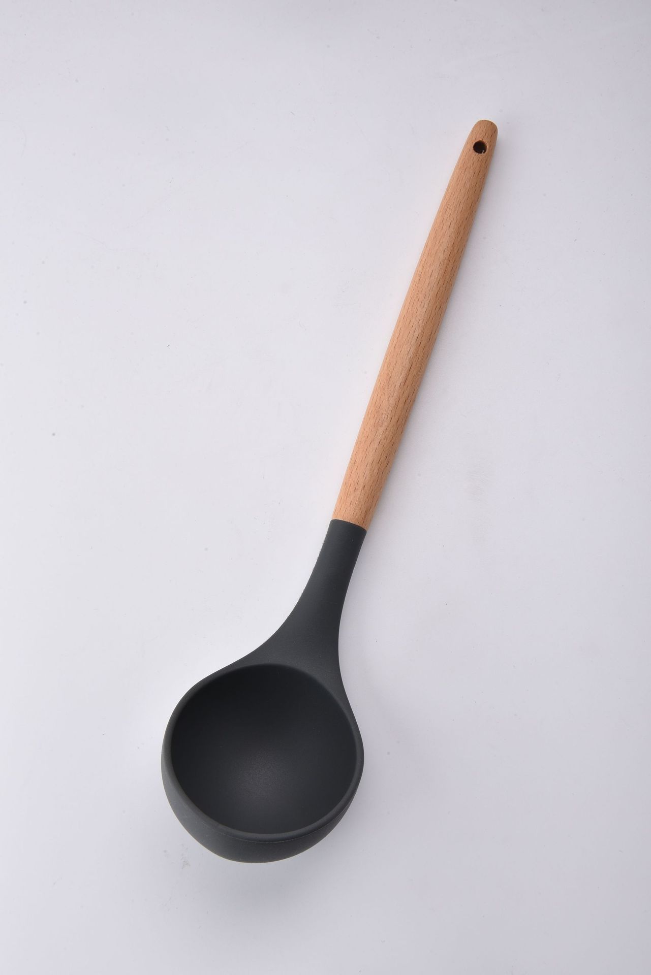 榉木柄硅胶厨具 硅胶锅铲 烹饪铲勺 厨房用具硅胶厨具详情5