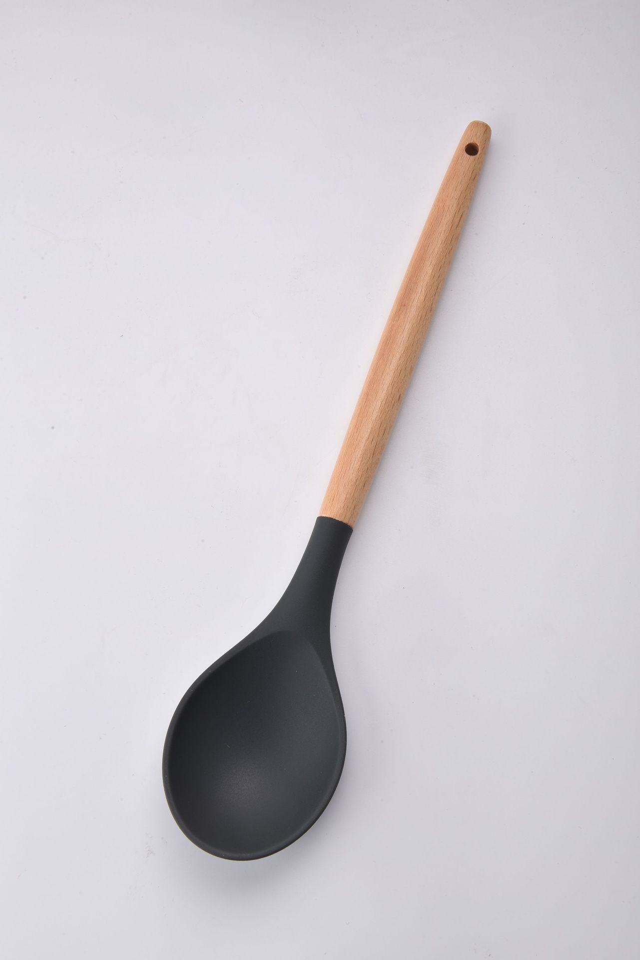 榉木柄硅胶厨具 硅胶锅铲 烹饪铲勺 厨房用具硅胶厨具详情3