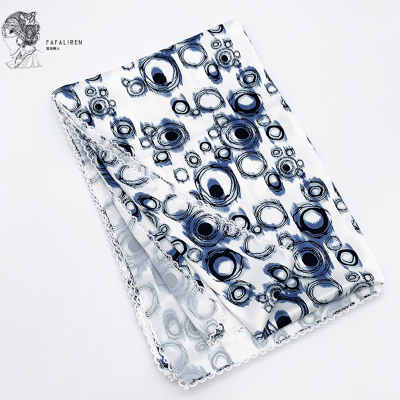 High-End Luxury Scarf Ladies Long Scarf Printed Hot Diamond Fashion Scarf Hui Custom Silk Scarf New Application Scenario